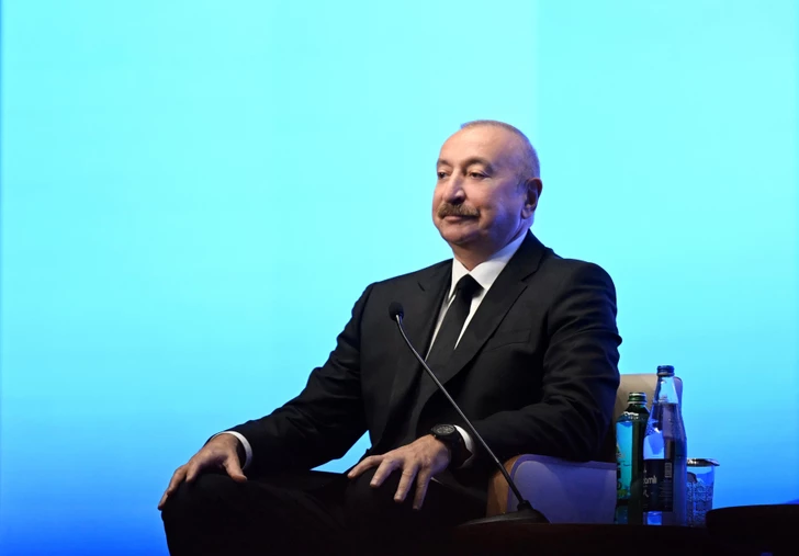 Media.az - Новости Азербайджана - Президент Ильхам Алиев принимает участие в мероприятии в рамках II Азербайджанского инвестфорума