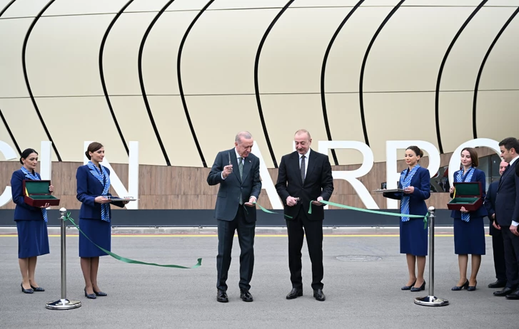 Media.az - Новости Азербайджана - Президенты Азербайджана и Турции приняли участие в открытии Лачынского международного аэропорта