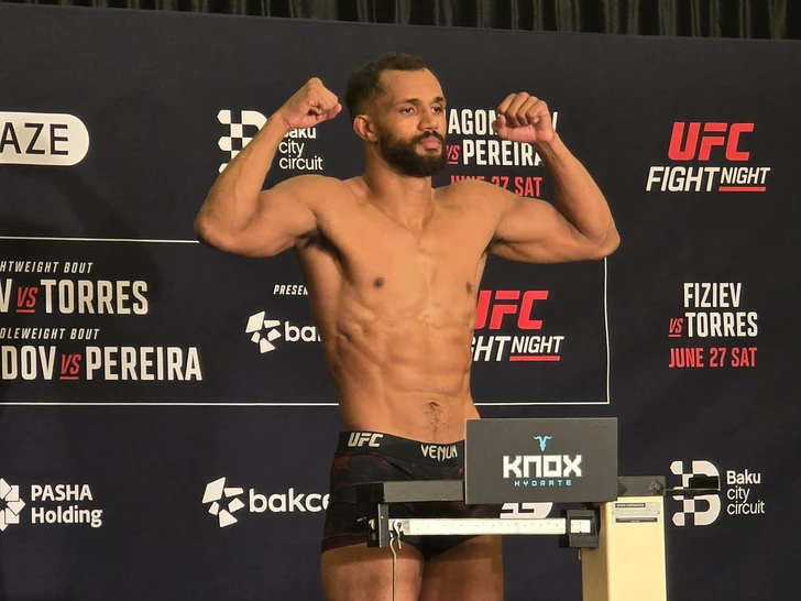 Media.az - Новости Азербайджана - Перед UFC Fight Night Baku состоялась официальная церемония взвешивания