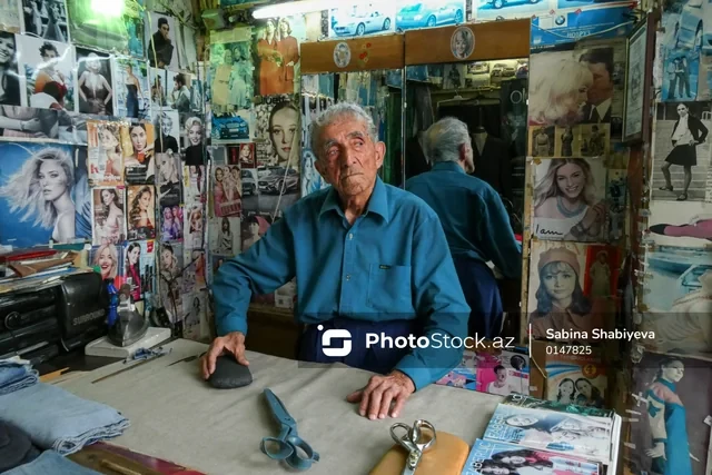 95-летний портной из Шеки, который 80 лет хранит любовь к своему ремеслу. Фоторепортаж