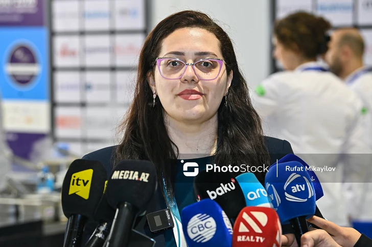 Askerova spoke about the criteria for evaluation at the 'Golden Chess' championship and the gastronomic strategy of the A.R.