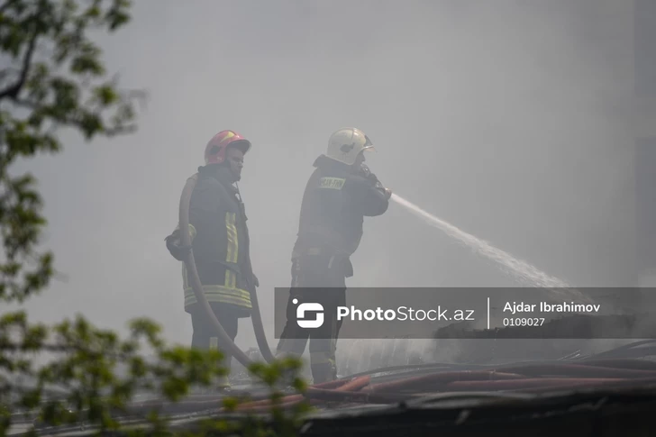 В одном из бакинских кафе произошел пожар