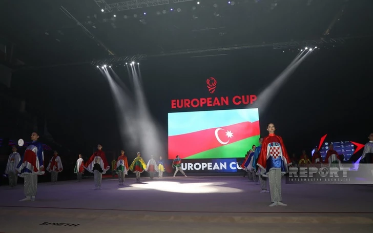 В Баку прошла церемония открытия Кубка Европы