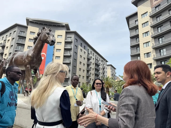 Media.az - Новости Азербайджана - В рамках WUF13 для иностранных журналистов организован медиатур по Баку
