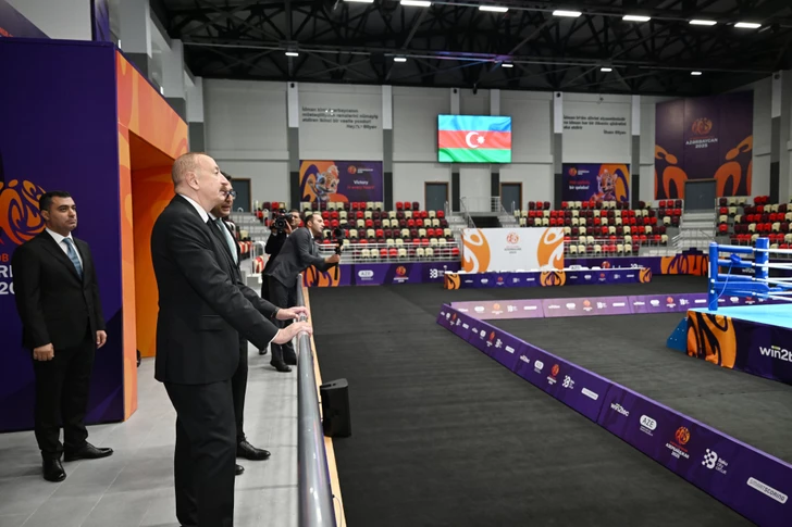 Media.az - Новости Азербайджана - Президент Ильхам Алиев принял участие в открытии Евлахского Олимпийского спортивного комплекса