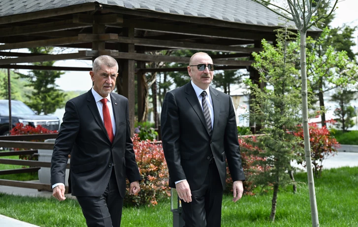 Media.az - Новости Азербайджана - В Габале от имени Президента Ильхама Алиева дан официальный ланч в честь премьер-министра Чехии