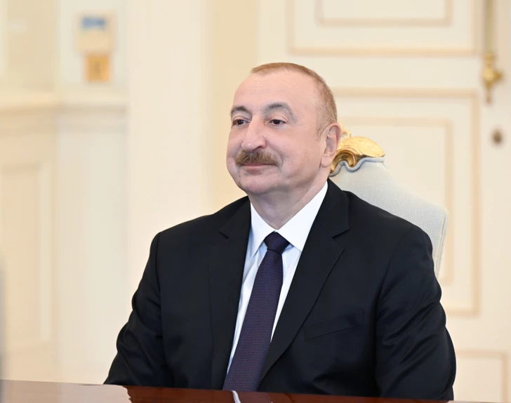 Media.az - Новости Азербайджана - Ильхам Алиев принял делегацию во главе с президентом Арабского парламента