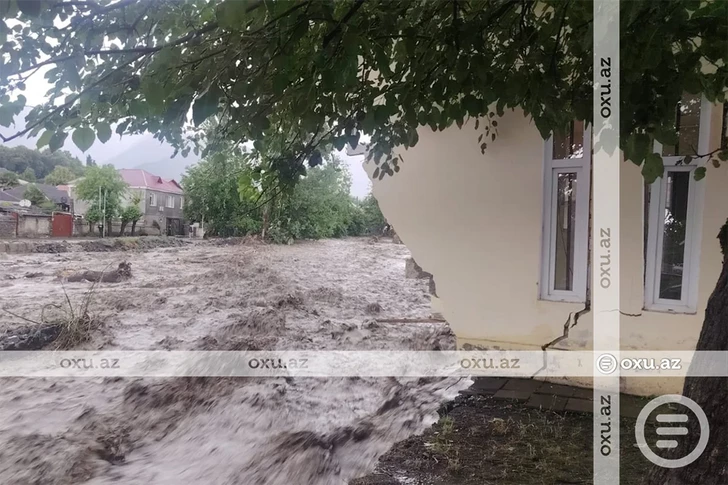 Media.az - Новости Азербайджана - МЧС Азербайджана ликвидирует последствия подтоплений в трех районах страны