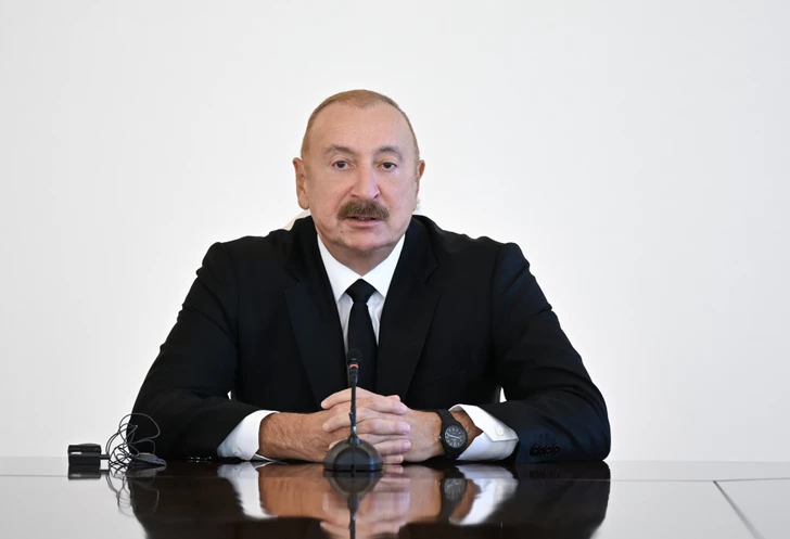 Президент Ильхам Алиев: На освобожденных территориях уже восстановлено 12 мечетей