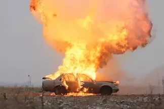 TƏBİB о состоянии пострадавшего во время взрыва автомобиля в Абшеронском районе