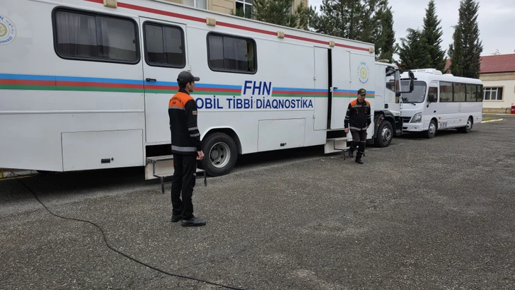 Media.az - Новости Азербайджана - Госпиталь Медицинской службы МЧС провел диспансеризацию сотрудников в Аранском регионе