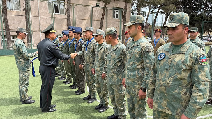 Media.az - Новости Азербайджана - В Азербайджане завершилось военное первенство по мини-футболу в честь 103-летия Гейдара Алиева
