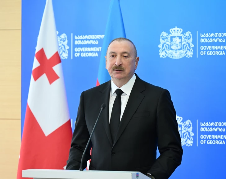 Media.az - Новости Азербайджана - Президент Азербайджана и премьер-министр Грузии выступили с заявлениями для прессы