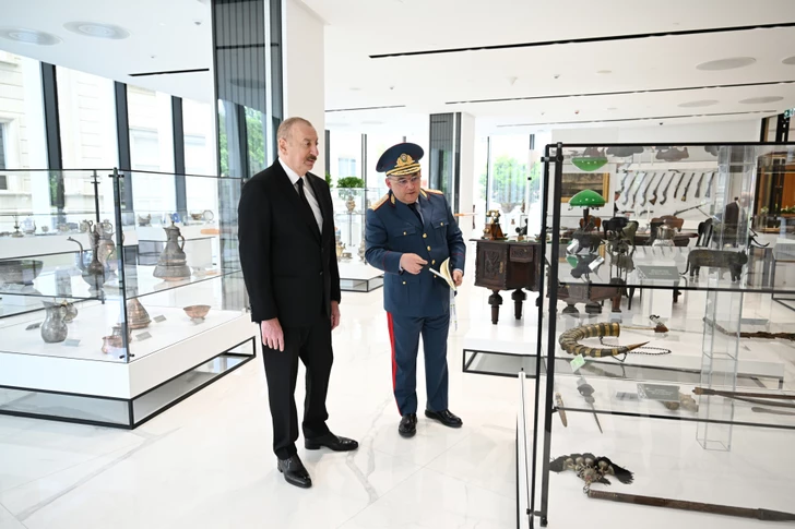 Media.az - Новости Азербайджана - Президент Ильхам Алиев принял участие в открытии нового административного здания ГТК в Баку
