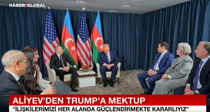 Турецкий телеканал Haber Global посвятил сюжет посланию президента Азербайджана Дональду Трампу