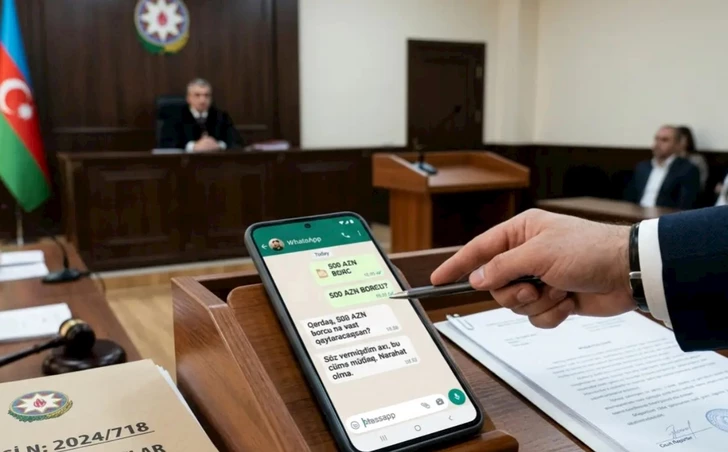 В Азербайджане переписка в WhatsApp может стать доказательством долга в суде