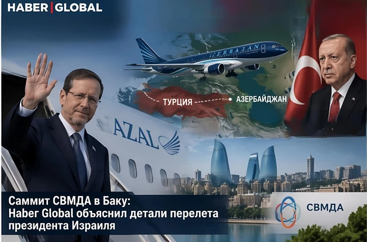 Должен ли был AZAL информировать Турцию о перелете президента Израиля? Подробности Haber Global