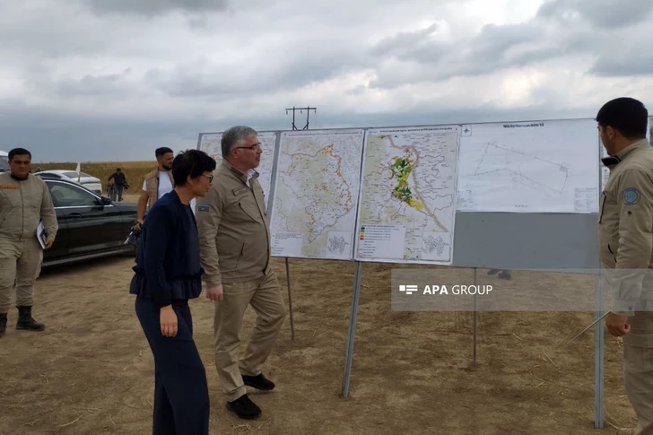 Media.az - Новости Азербайджана - Комиссар ЕС понаблюдала за процессом разминирования в Агдаме
