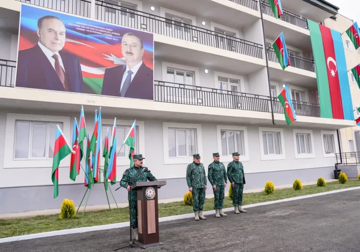 Media.az - Новости Азербайджана - Военнослужащие ГПС в «Губадлы» получили ключи от новых квартир