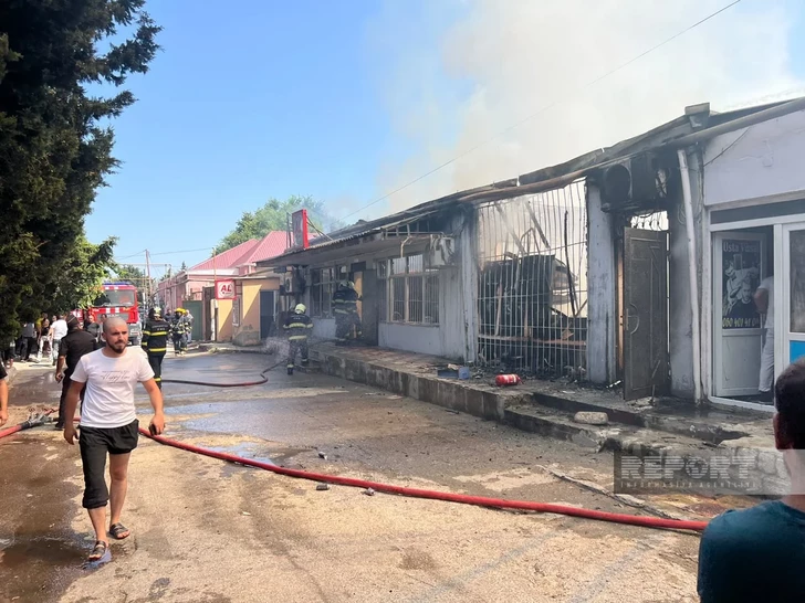 Media.az - Новости Азербайджана - На одном из объектов в бакинском поселке произошел пожар