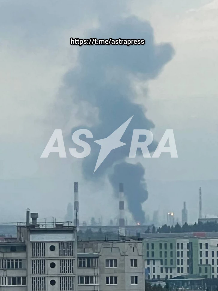 Media.az - Новости Азербайджана - В России зафиксирована атака БПЛА на НПЗ компании «Лукойл»