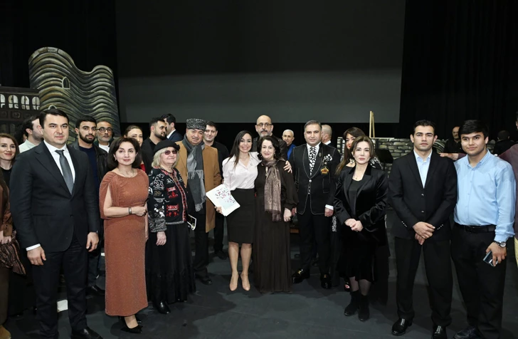 Media.az - Новости Азербайджана - Лейла Алиева посетила спектакль «Только культура», посвященный Гусейну Джавиду