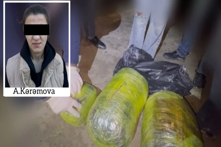 В Сабирабаде задержали женщину с более чем 14 кг марихуаны