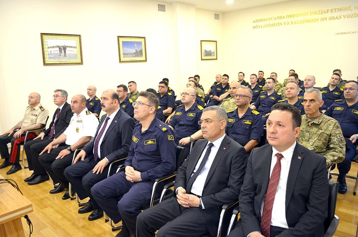 Media.az - Новости Азербайджана - Продолжается визит делегации Национального университета обороны Турции в Азербайджан