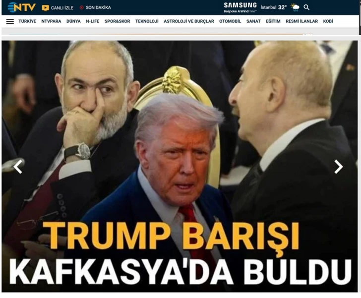 Media.az - Новости Азербайджана - Турецкие СМИ широко освещают визит Президента Азербайджана в США
