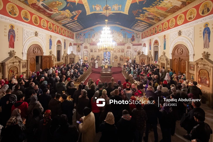 Православные христиане Азербайджана отмечают Пасху
