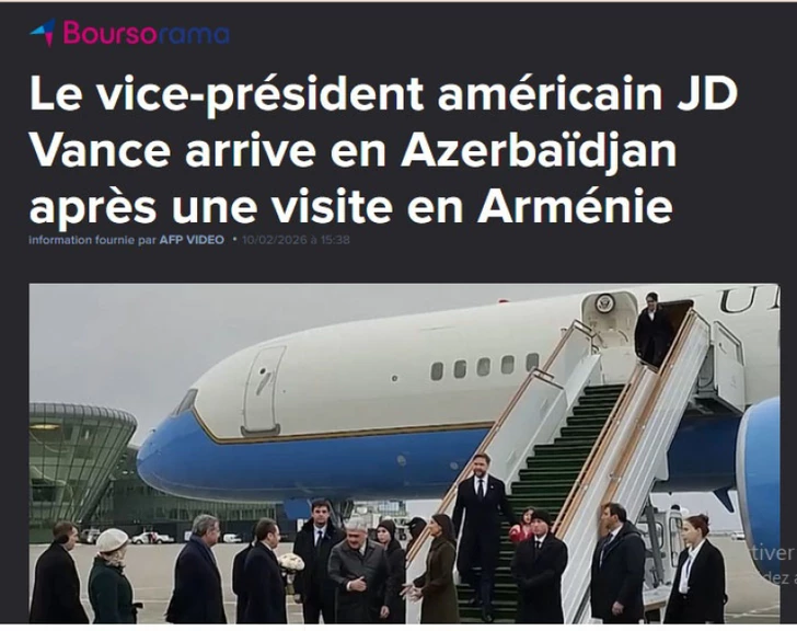 Media.az - Новости Азербайджана - Французские СМИ широко осветили визит вице-президента США в Баку