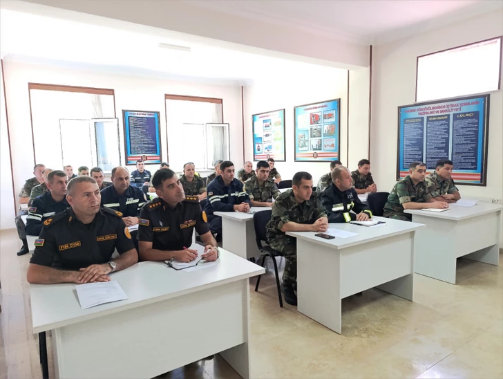 Media.az - Новости Азербайджана - В Зангезурском национальном парке проведено учение по борьбе с пожарами
