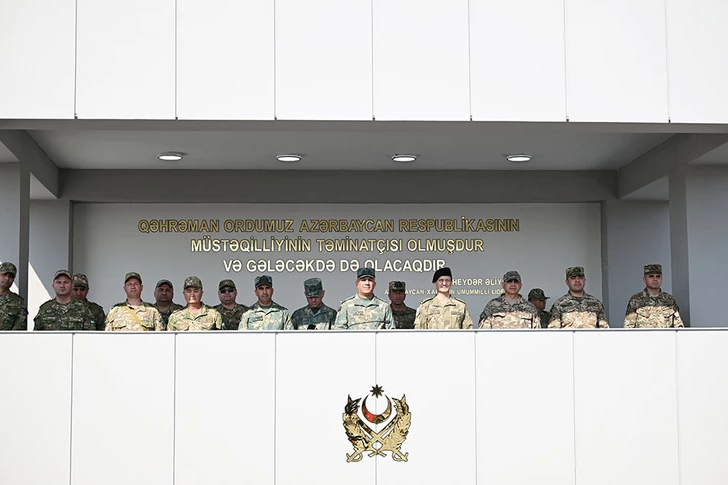 Media.az - Новости Азербайджана - Состоялась церемония открытия совместных военных учений «Сила единства - 2026»