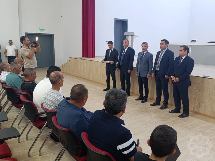 Media.az - Новости Азербайджана - Жители села Шукюрбейли Джебраильский район получили ключи от своих новых домов