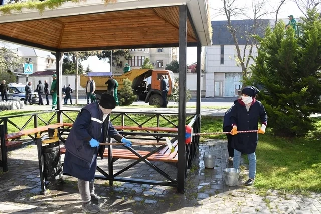 Media.az - Новости Азербайджана - В Баку прошёл масштабный субботник