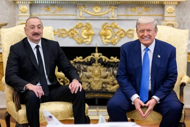 Президент Ильхам Алиев поблагодарил Дональда Трампа