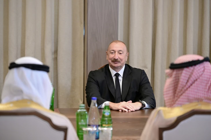 Media.az - Новости Азербайджана - Президент Ильхам Алиев принял делегацию Арабской координационной группы