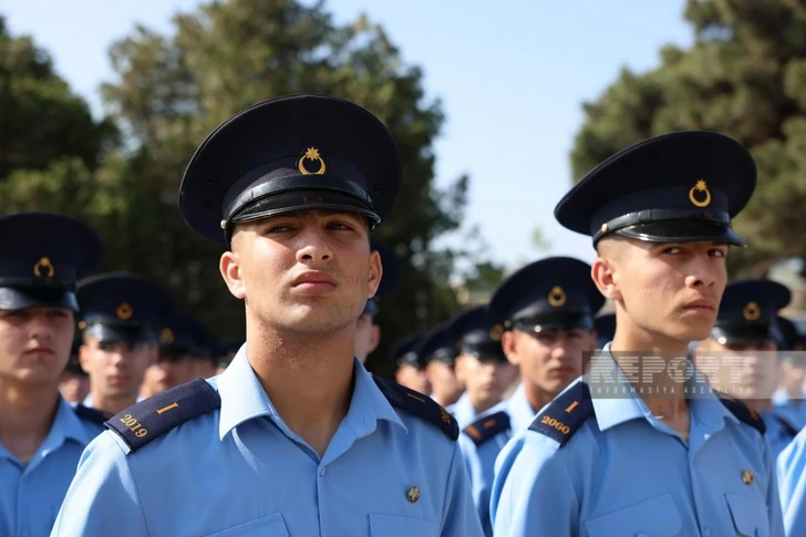 Media.az - Новости Азербайджана - В Военном лицее имени Джамшида Нахчыванского прошла церемония выпуска курсантов
