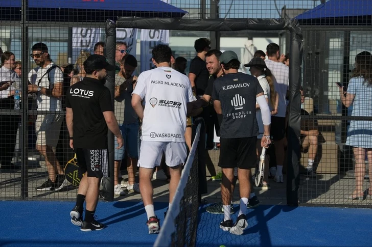 Media.az - Новости Азербайджана - В Баку прошел звездный турнир по паделу Crocus Fitness Padel Cup