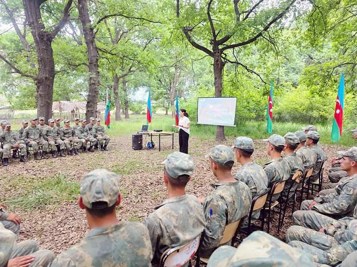 Media.az - Новости Азербайджана - В азербайджанской армии проведены мероприятия по случаю Дня национального спасения
