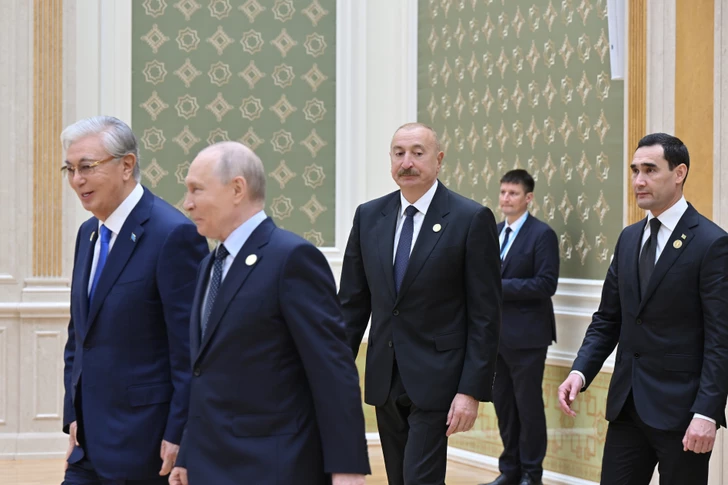 Media.az - Новости Азербайджана - Президент Ильхам Алиев выступил на Каспийском экологическом саммите в Туркменбаши