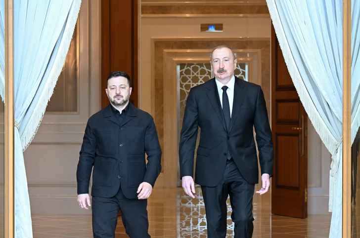 Media.az - Новости Азербайджана - Президенты Азербайджана и Украины выступили с заявлениями для прессы
