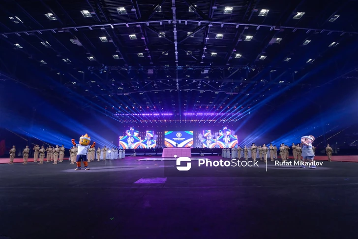 В Baku Crystal Hall состоялась церемония открытия Республиканской спортивной олимпиады школьников