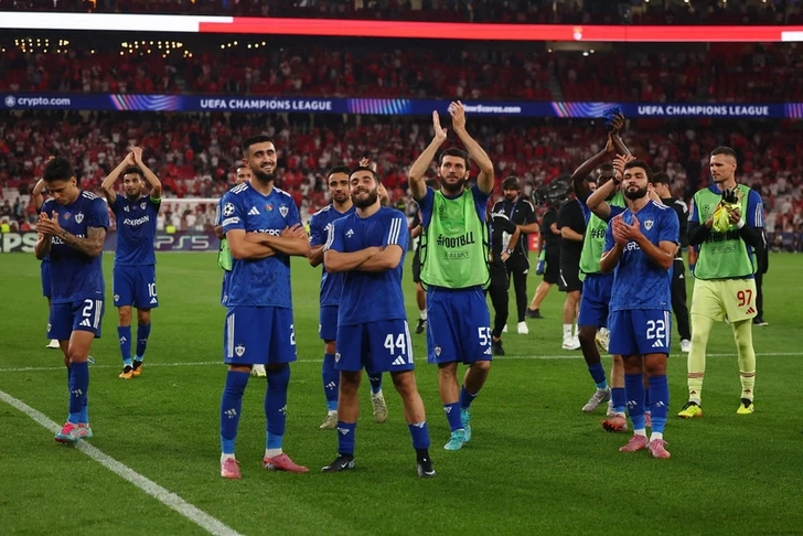 «Карабах» повторил достижение «Барселоны» в Лиге чемпионов