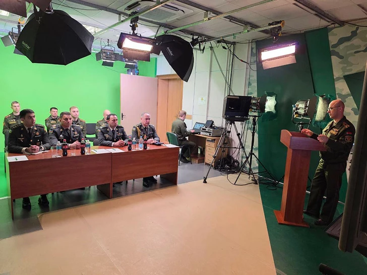 Media.az - Новости Азербайджана - Состоялась рабочая встреча представителей Азербайджана и Беларуси в области военной информации