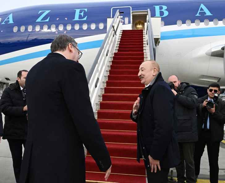 Media.az - Новости Азербайджана - Завершился визит Президента Ильхама Алиева в Сербию