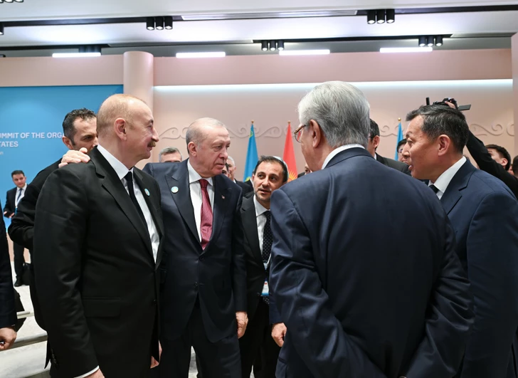 Media.az - Новости Азербайджана - Президент Ильхам Алиев выступил на неформальном Саммите глав государств ОТГ в Казахстане