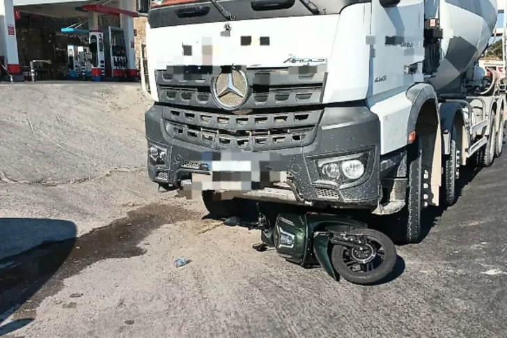 В Турции мотоциклист из Азербайджана погиб под колесами бетономешалки