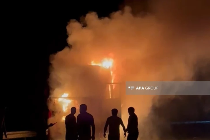 Media.az - Новости Азербайджана - На автодороге Алят-Астара загорелся грузовой автомобиль