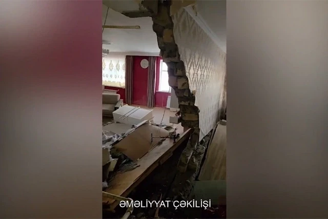 Media.az - Новости Азербайджана - В жилом доме в Гёранбое обрушился пол: пострадали четыре человека, эвакуированы 60 семей